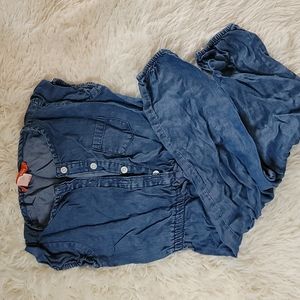Romper, Girls, Toddler,  Size 18 to 24 months, Jean